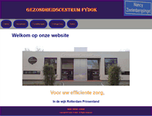 Tablet Screenshot of fydok.nl